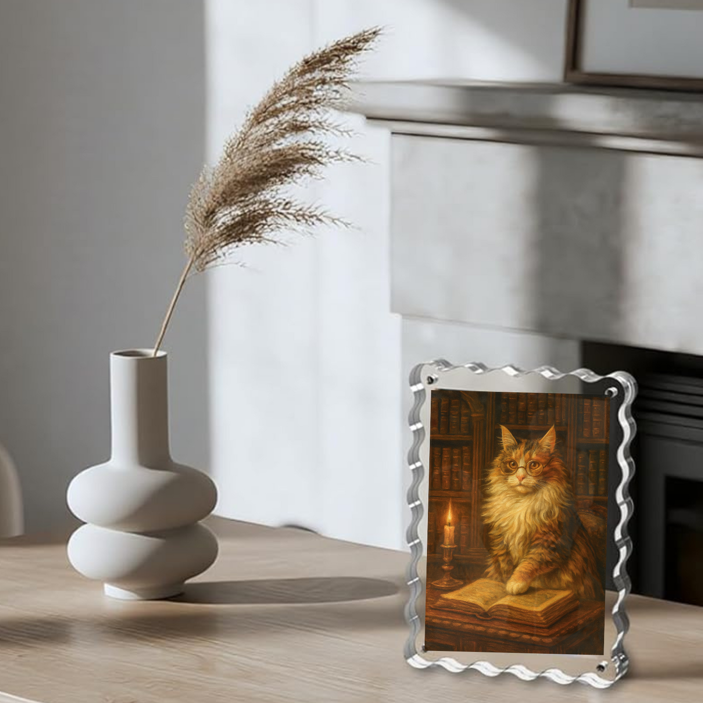 Professor Paws - Acrylic Photo Block