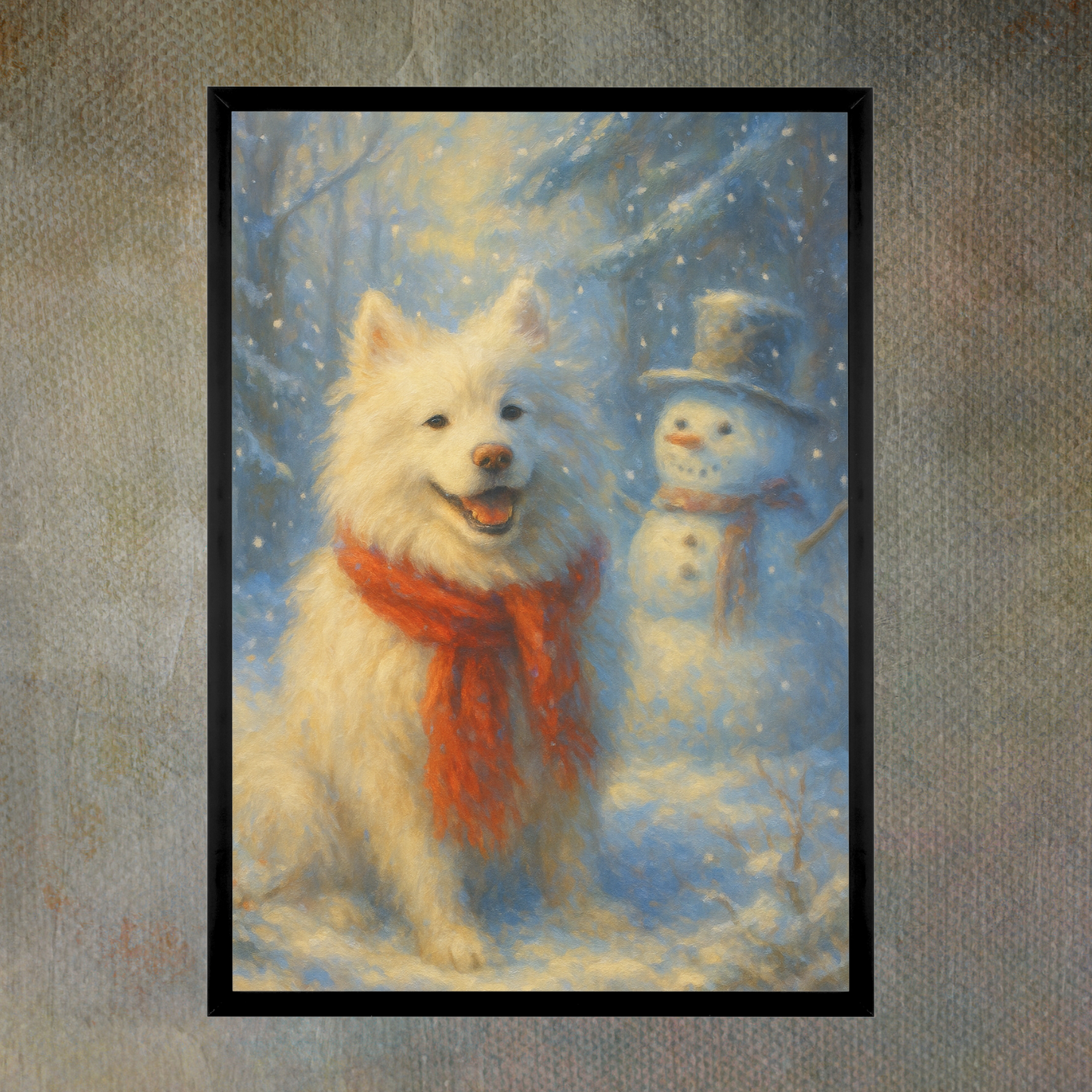 Winter Wonderland - Framed Print 12x18in