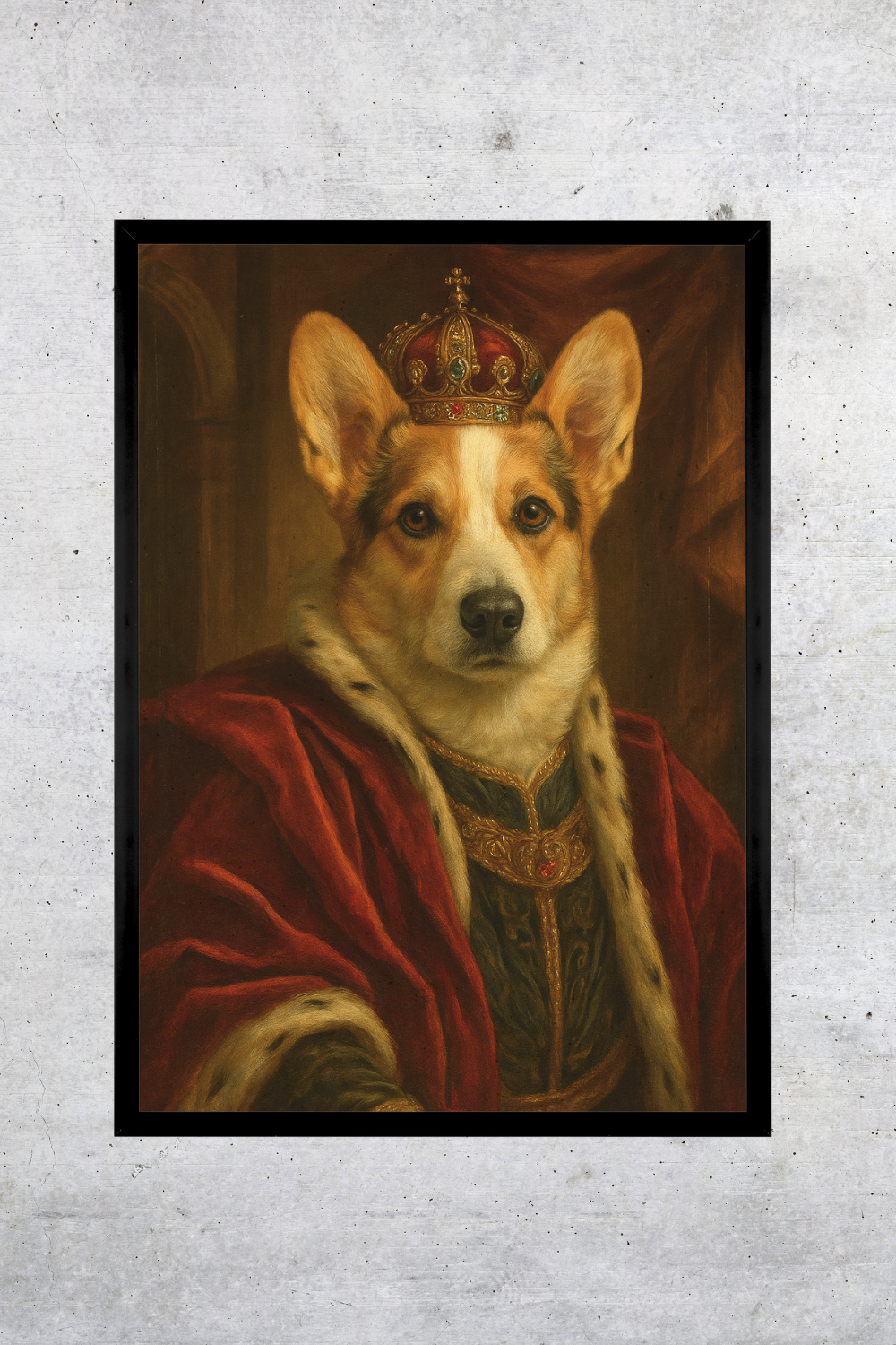Royal Riches - Framed Print 12x18in