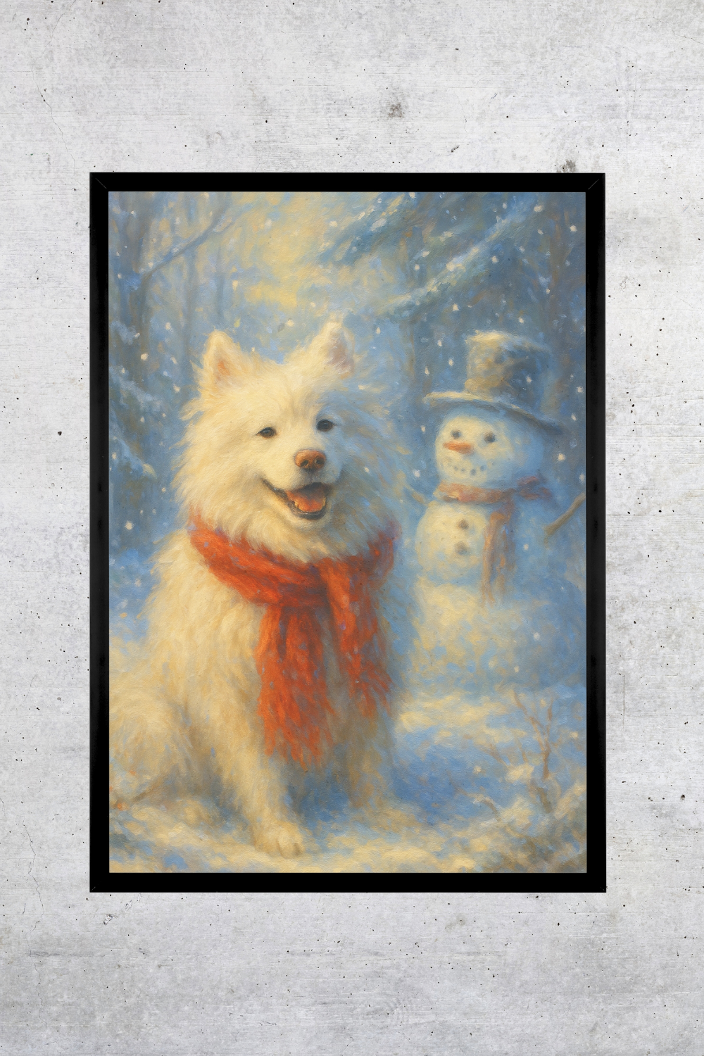 Winter Wonderland - Framed Print 12x18in