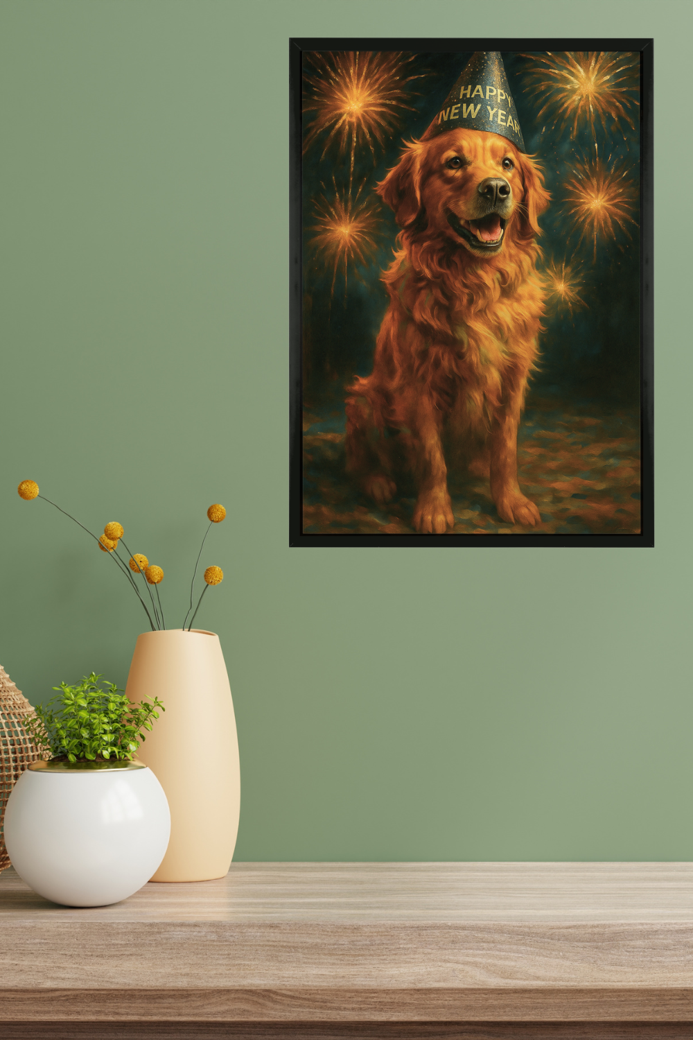 New Year New Me - Framed Print 12x18in