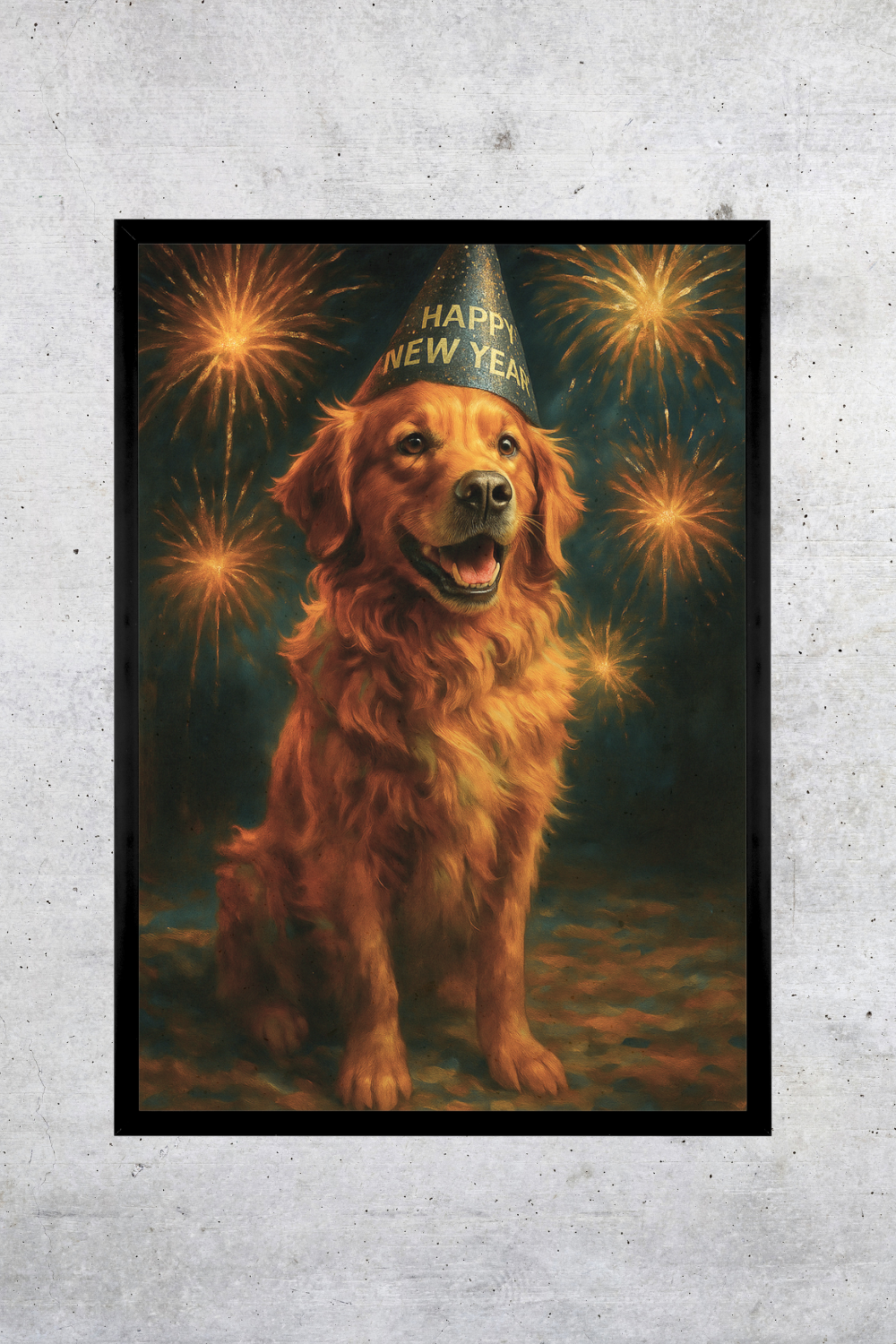 New Year New Me - Framed Print 12x18in