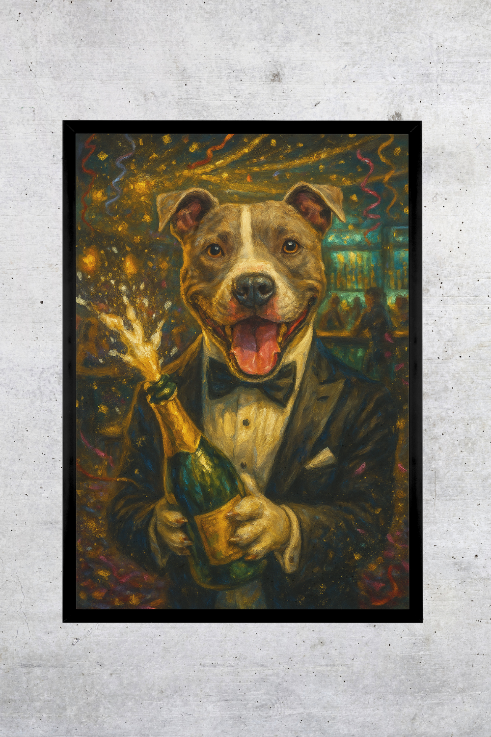 Champagne Celebration - Framed Print 12x18