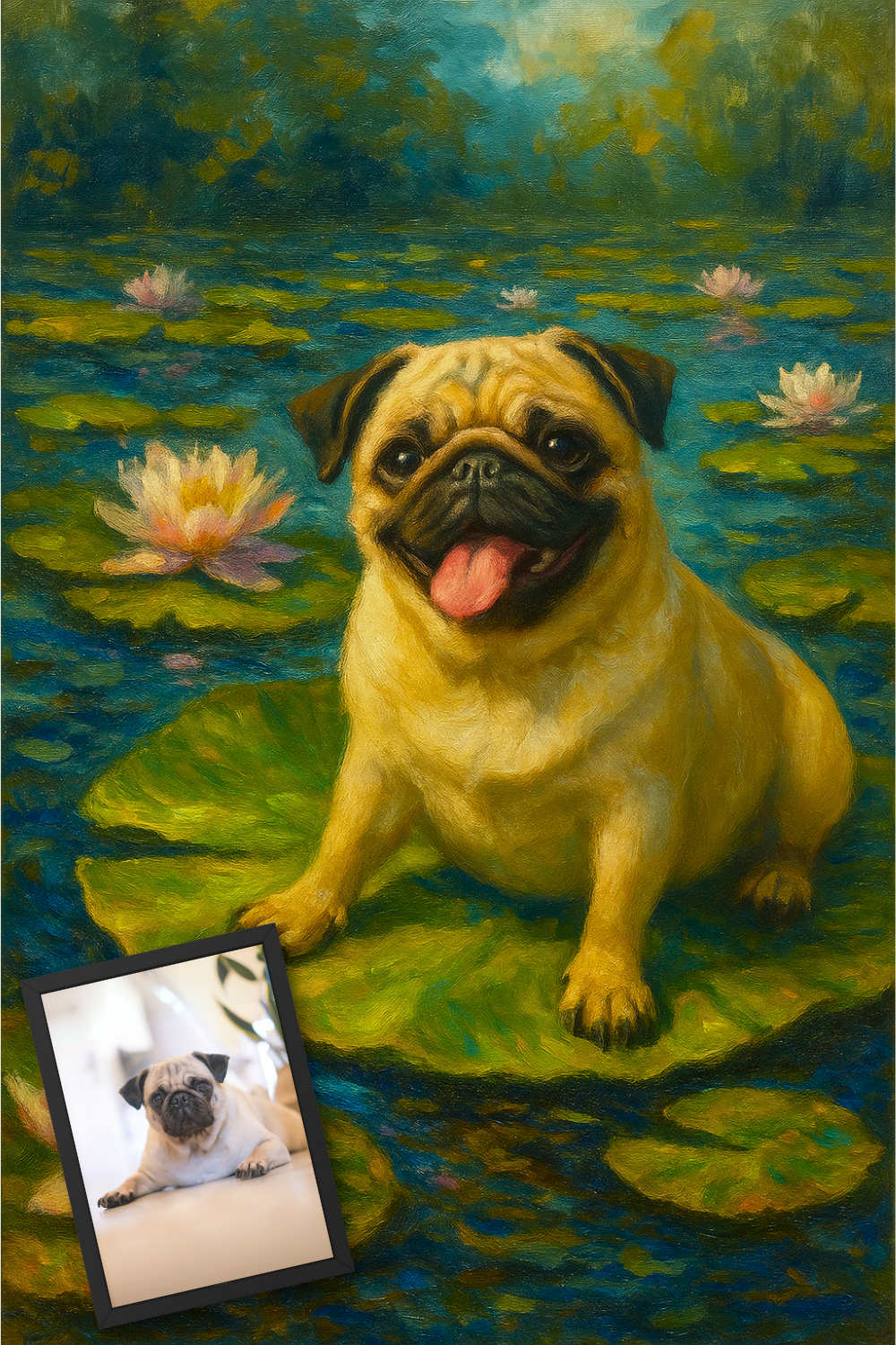Lucky Lilypad - Poster Print