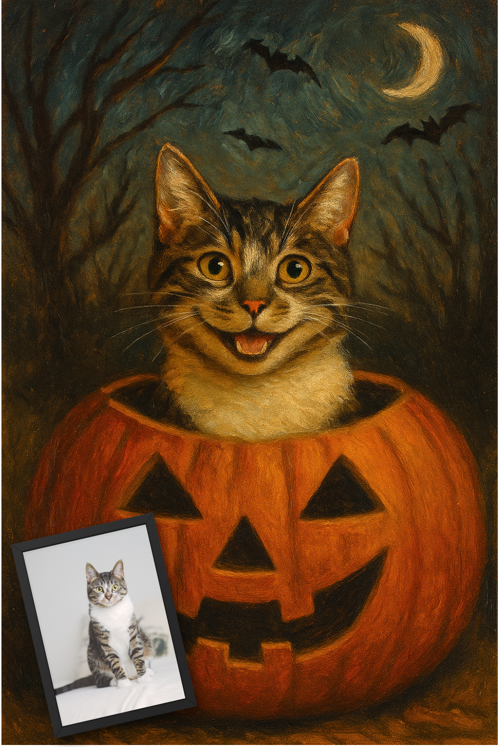 Happy Halloween - Refrigerator Magnet
