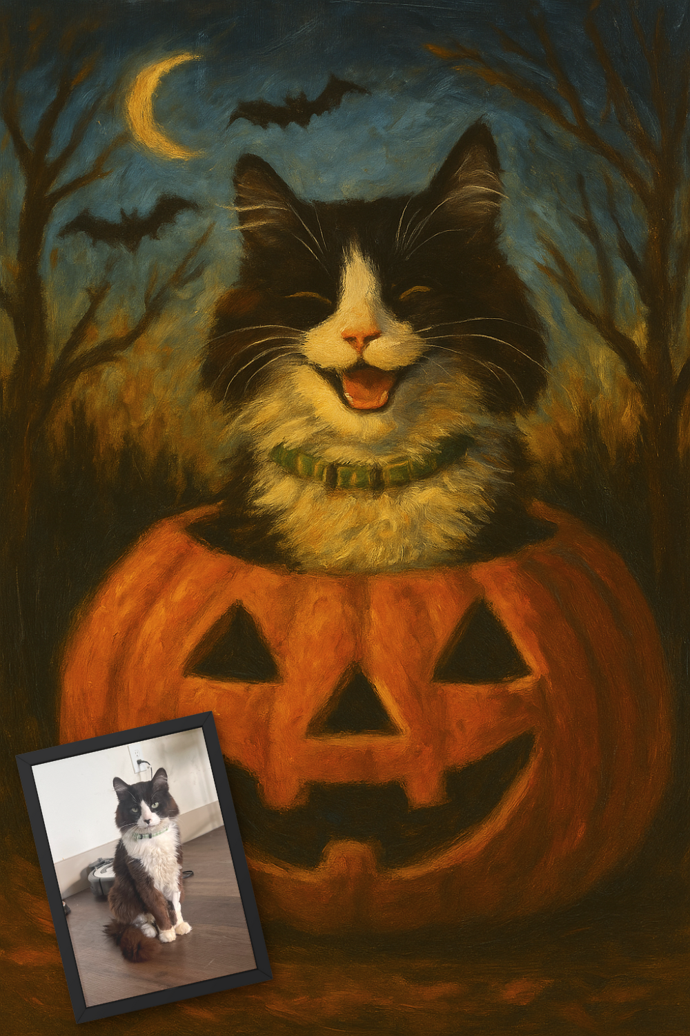 Happy Halloween - Refrigerator Magnet