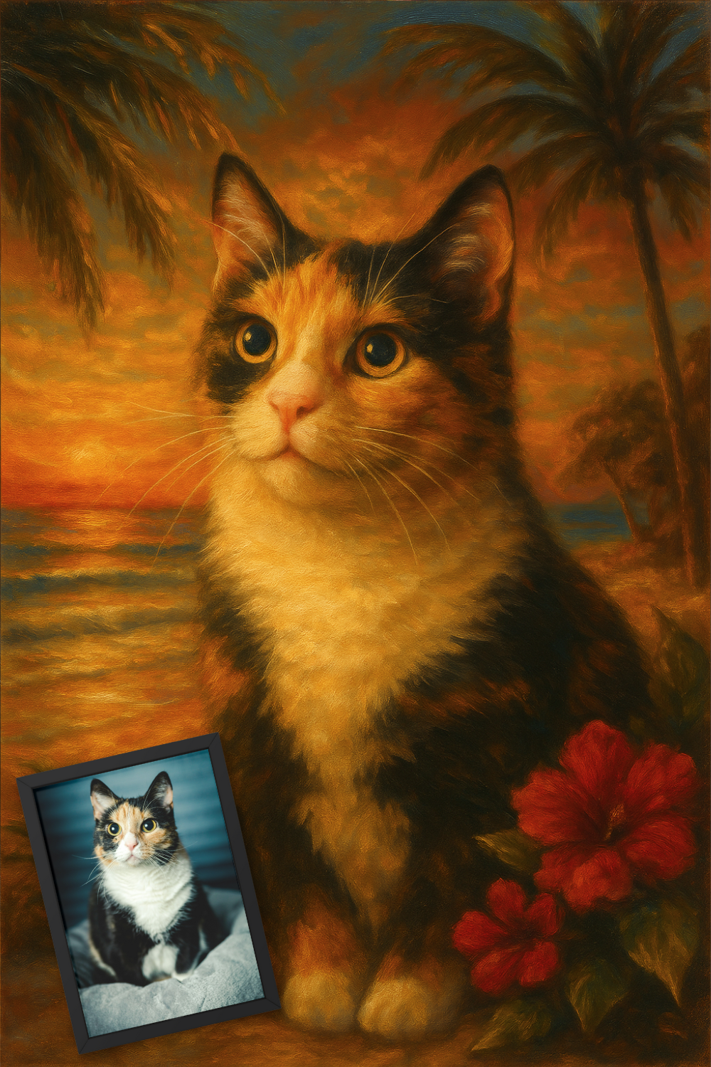 Palm Paradise - Poster Print