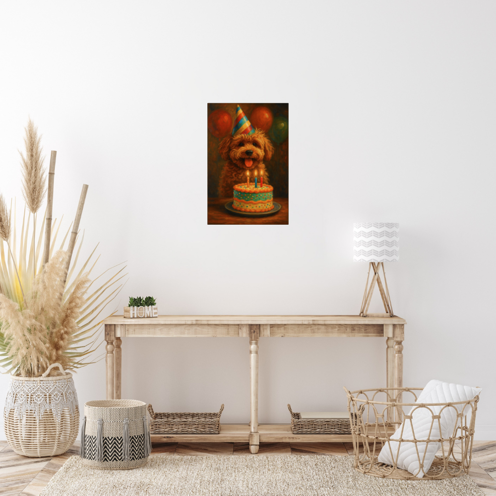 Birthday Bash - Canvas Poster