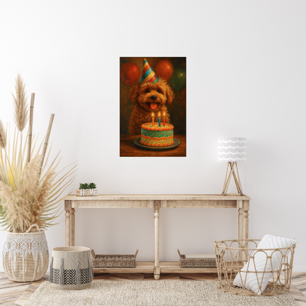 Birthday Bash - Canvas Poster