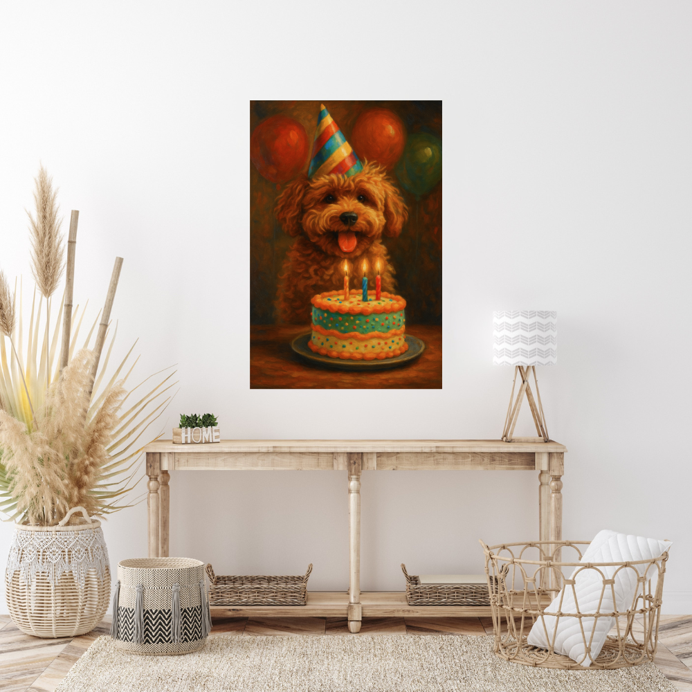 Birthday Bash - Canvas Poster