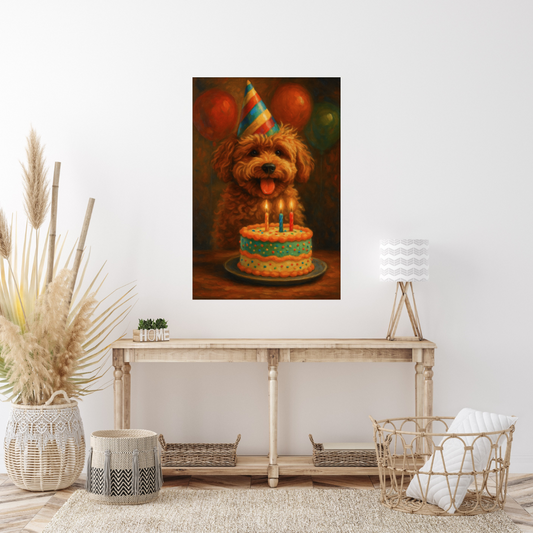 Birthday Bash - Canvas Poster