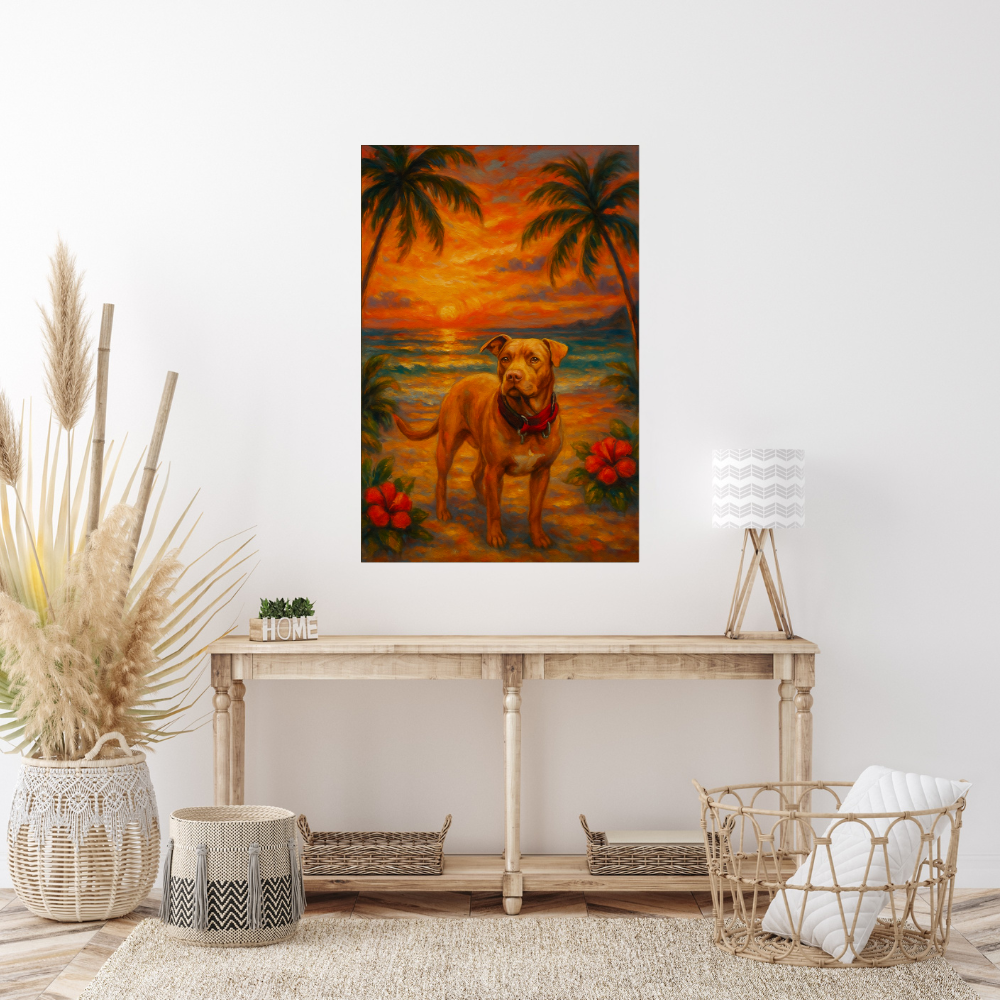 Palm Paradise - Poster Print
