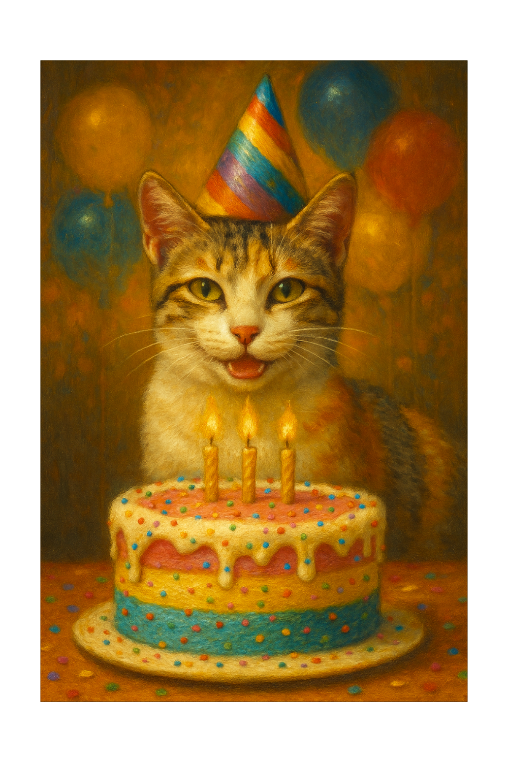 Birthday Bash - Blank Folded Cards