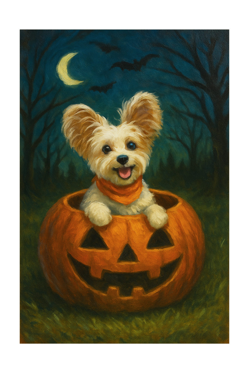 Happy Halloween - Blank Folded Cards