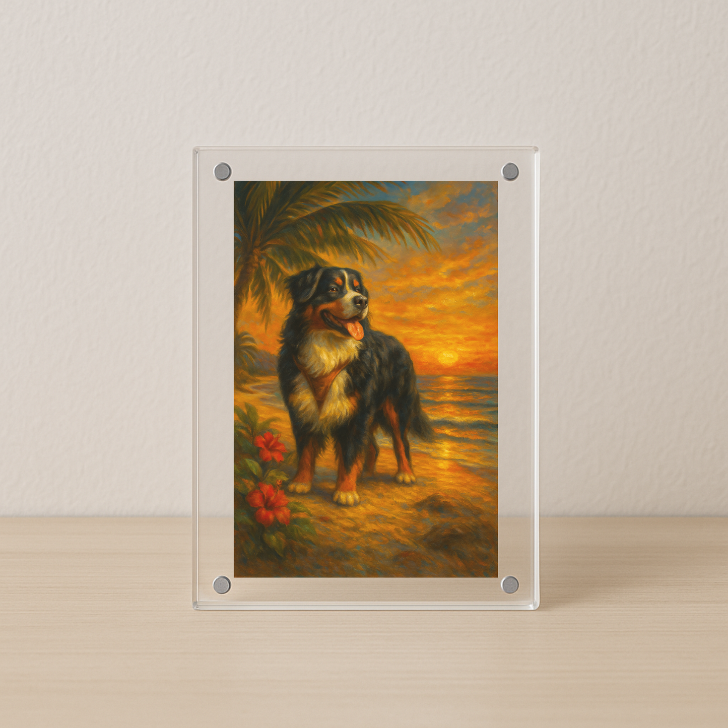 Palm Paradise - Acrylic Photo Block