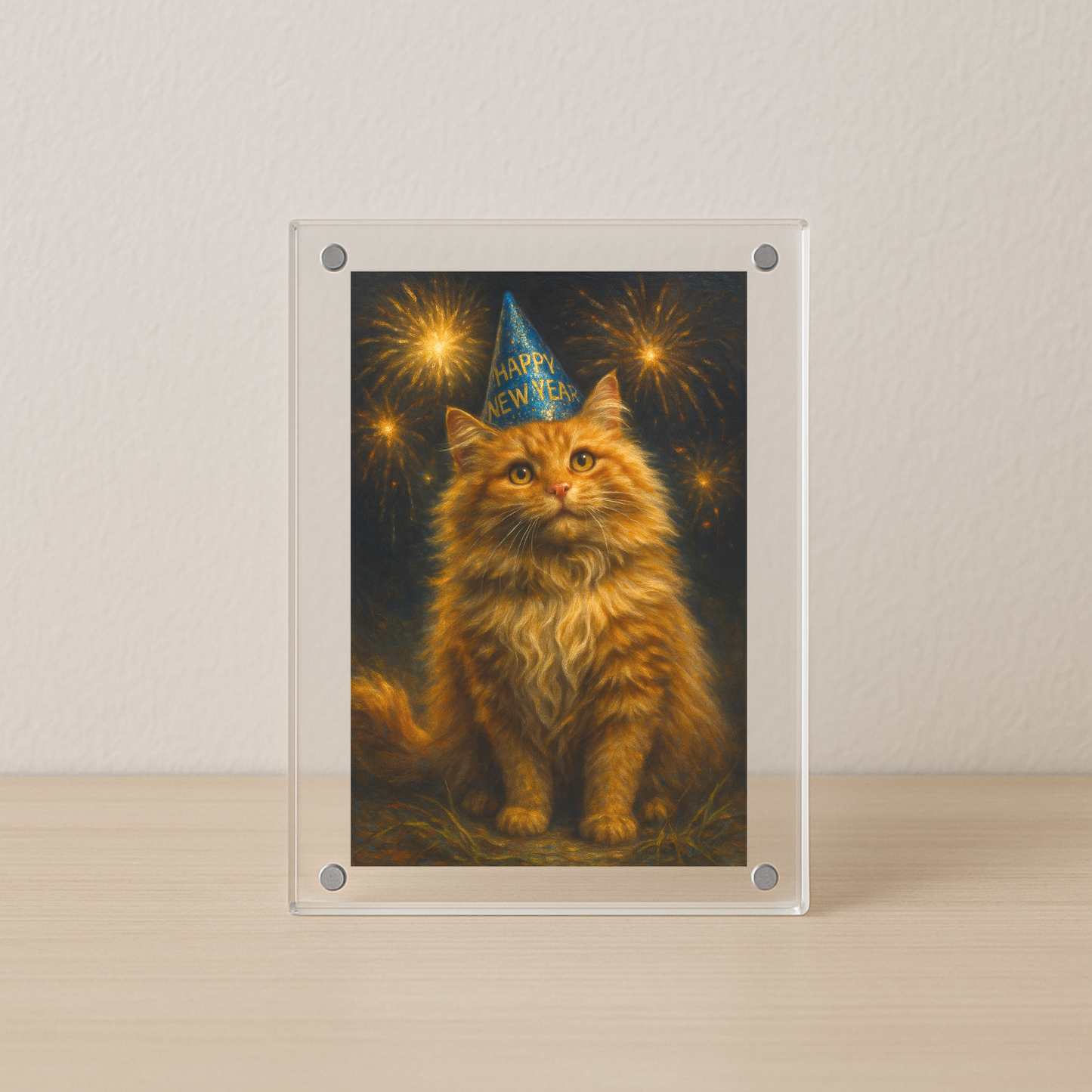 New Year New Me - Acrylic Photo Block