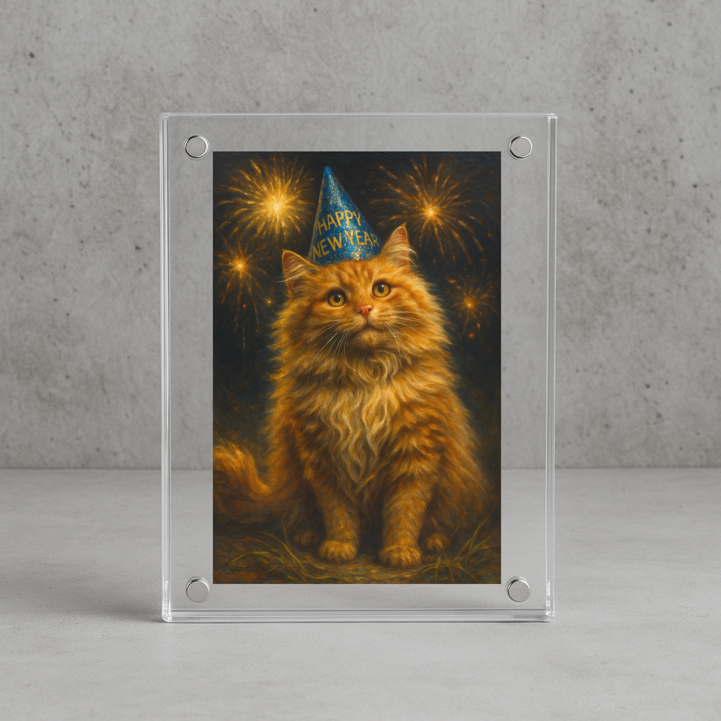 New Year New Me - Acrylic Photo Block