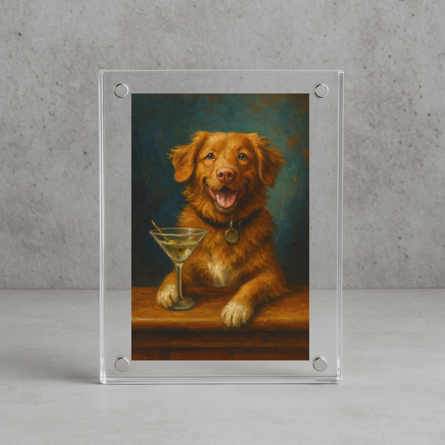 Martini Monday - Acrylic Photo Block