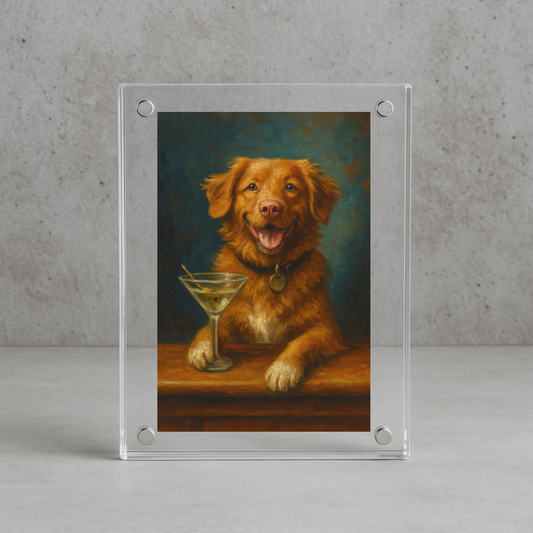 Martini Monday - Acrylic Photo Block