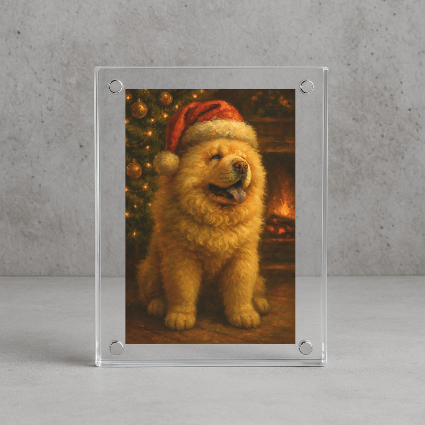 Cozy Christmas - Acrylic Photo Block