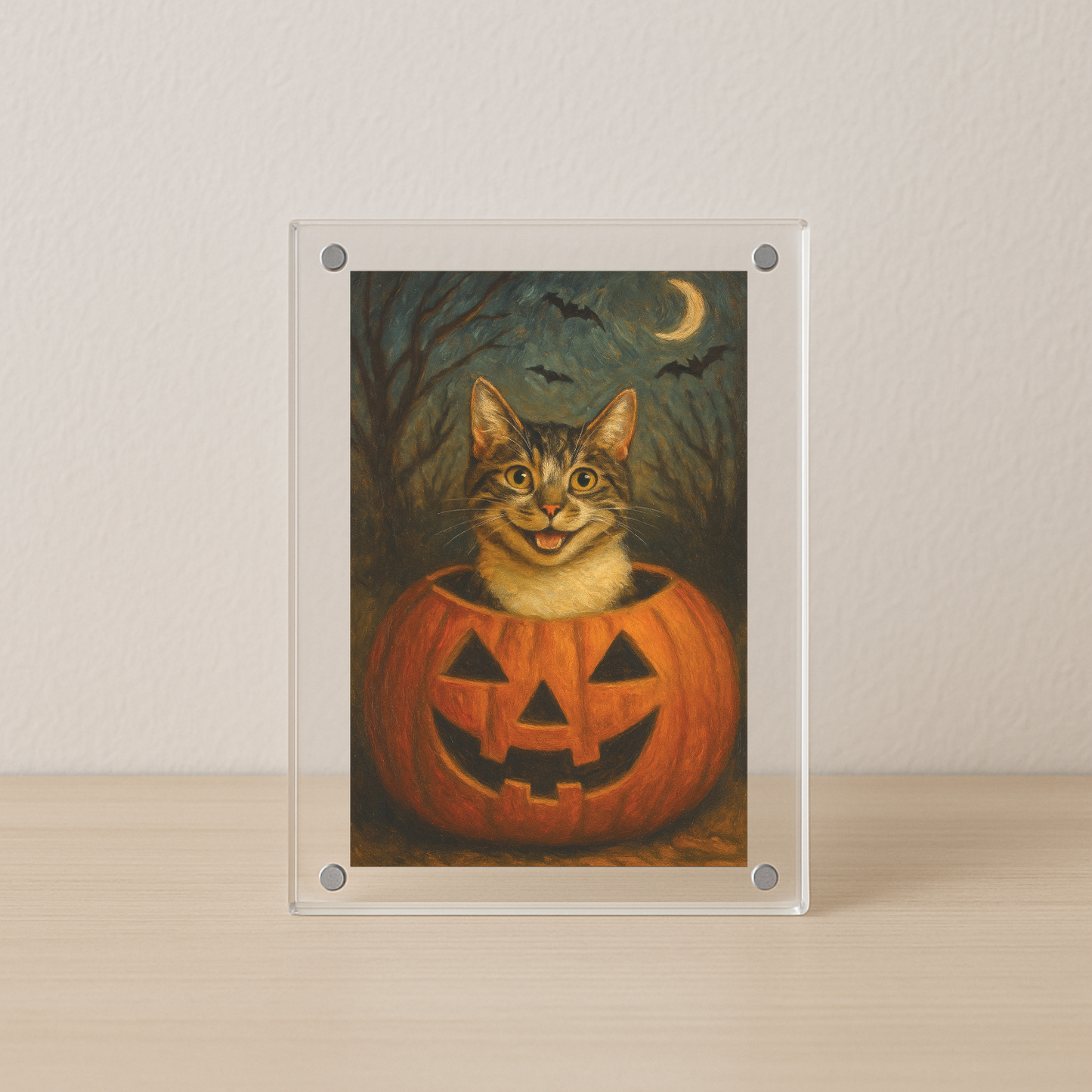 Happy Halloween - Acrylic Photo Block
