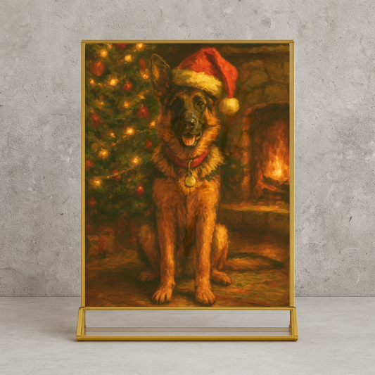 Cozy Christmas - Vertical Photo Framed Print