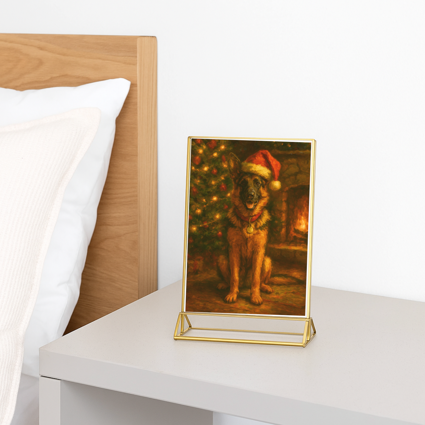 Cozy Christmas - Vertical Photo Framed Print