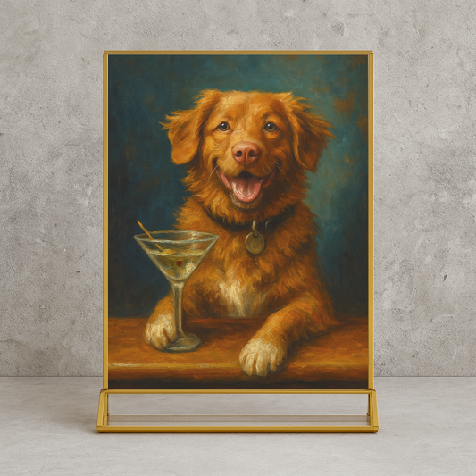 Martini Monday - Vertical Photo Framed Print