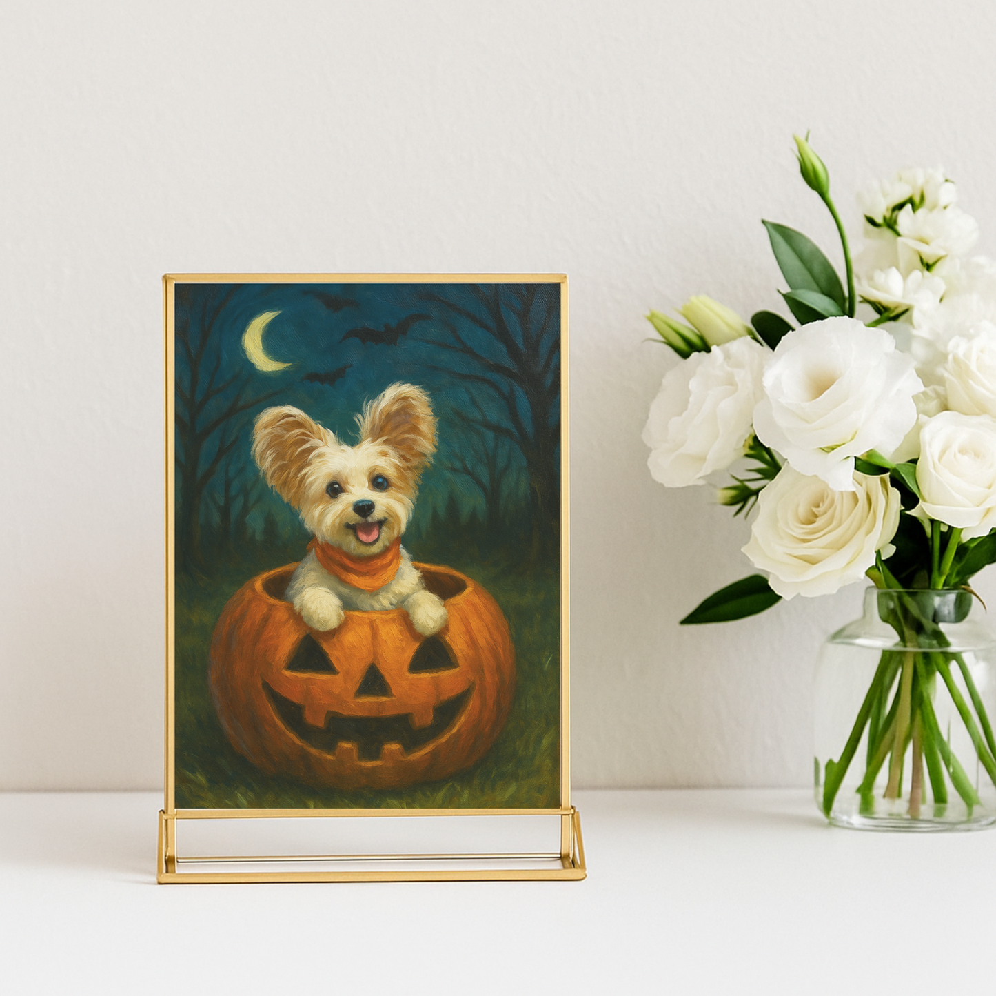 Happy Halloween - Vertical Photo Framed Print