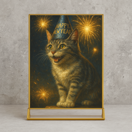 New Year New Me - Vertical Photo Framed Print
