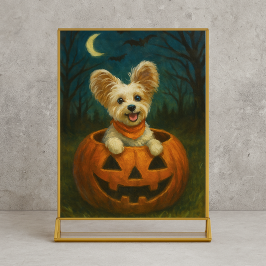 Happy Halloween - Vertical Photo Framed Print