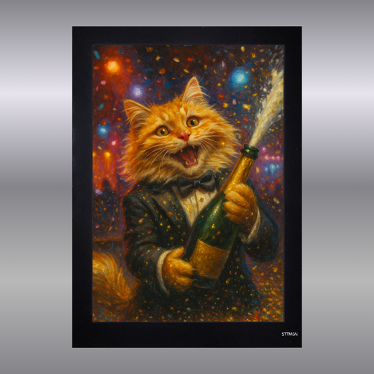 Champagne Celebration - Photo Magnet