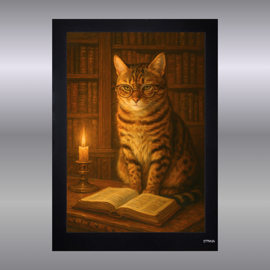 Professor Paws - Photo Magnet